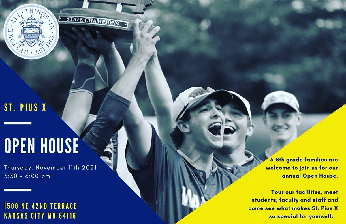 FootballSpx's tweet image. If you have any interest in attending SPX I highly recommend attending this open house. This is a great opportunity for ALL 5-8th graders to learn why our SPX family is so special.  Stop in anytime between 3:30 and 6:00pm this Thursday 11/11. Come on and join the family! FFC!!