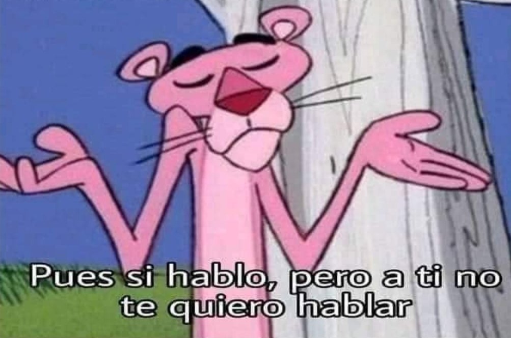 iMemeflixx's tweet photo. Cuando me dicen «Tú casi no hablas». https://t.co/cnH2z1fCWw
