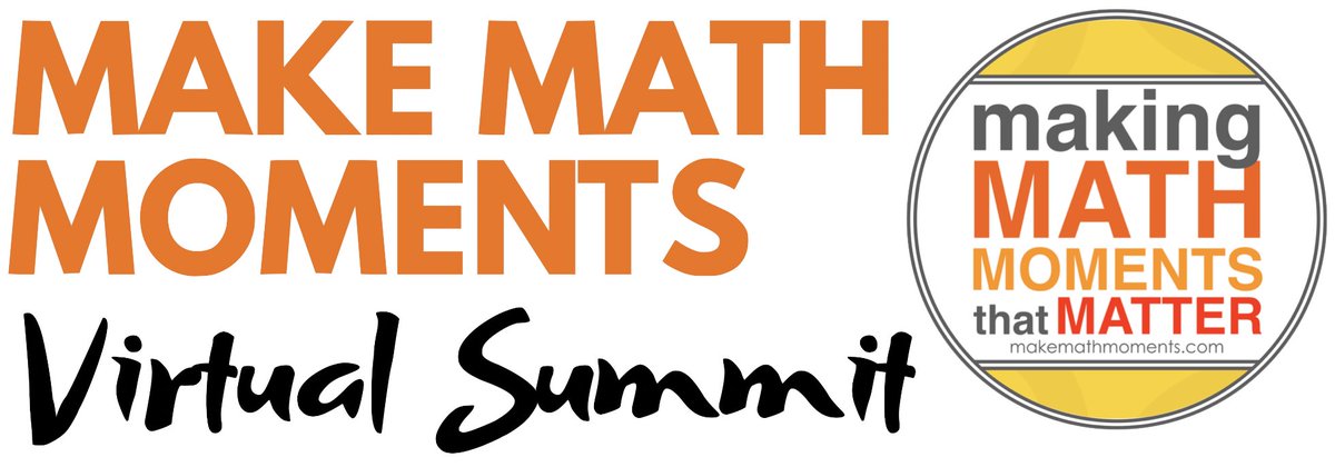 What if we stopped blaming students who struggle in math and start implementing strategies to help them access it? Not sure how? Join me <a href="/MakeMathMoments/">Make Math Moments</a> Virtual Summit Nov 13-14. It's 100% free, and I'm presenting a session on this EXACT TOPIC!
bit.ly/3mZWMhS
#mathchat