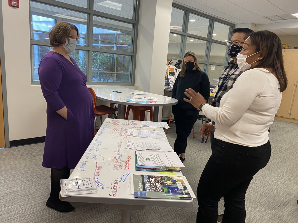 JustOlive_Ed's tweet photo. Today’s Science PD focused on Phenomena Driven Unit Design utilized our new collaboration space to it’s fullest with no surface left untouched! Anchoring phenomena ✅ investigative phenomena ✅ formative assessments ✅ unit tests ❌#WeAreChappaqua #ChappScience #NGSS #NYSSLS https://t.co/KZT8RNkCCN