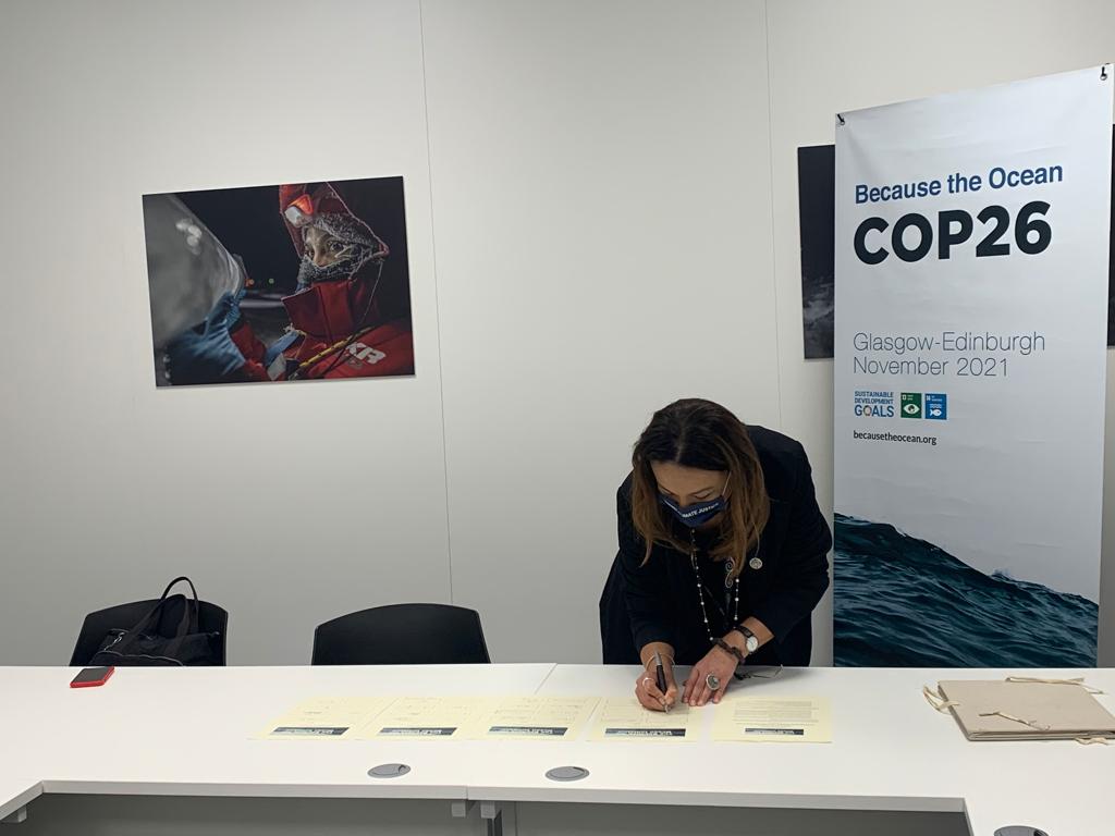 Because the Oceans, es la iniciativa a la que se sumó un grupo de países desde la COP21, ha encabezado el vínculo entre el océano y el cambio climático impulsado acciones para darle peso científico a esta interacción indivisible y logrando iniciativas concretas. #COP26