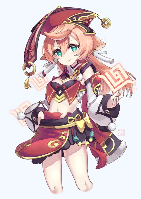 煙緋chan
#Yanfei #原神イラスト 