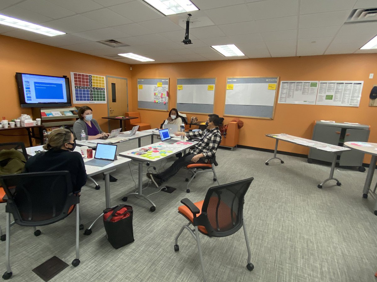 JustOlive_Ed's tweet photo. Today’s Science PD focused on Phenomena Driven Unit Design utilized our new collaboration space to it’s fullest with no surface left untouched! Anchoring phenomena ✅ investigative phenomena ✅ formative assessments ✅ unit tests ❌#WeAreChappaqua #ChappScience #NGSS #NYSSLS https://t.co/KZT8RNkCCN