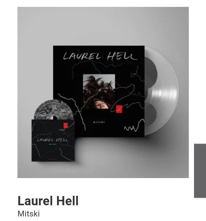 MitskiUpdatesBr's tweet image. No site Rough Trade está disponível uma versão exclusiva do vinil de "Laurel Hell" com 4 faixas bônus incluindo o cover 'Glide' de Lily Chou Chou. 
roughtrade.com/us/mitski/laur…