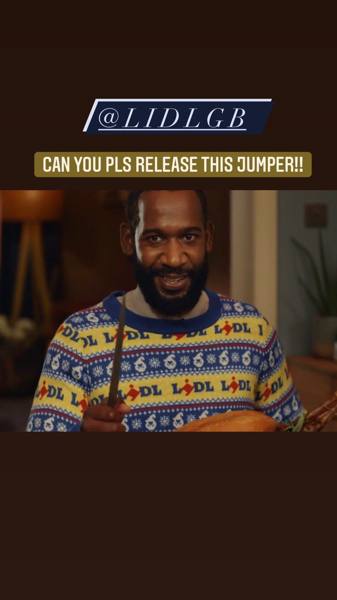 GEN8studio's tweet photo. @LidlGB please sell this Christmas jumper! #lidlchristmasjumper #christmasjumper #knittedjumper #Lidl #knitwear https://t.co/AzMPvX4ox4