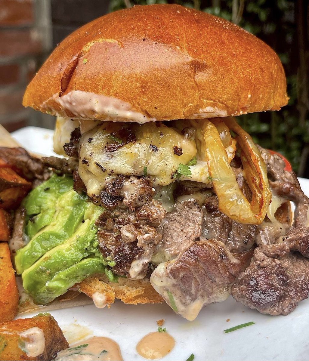 LaMaudeCafe's tweet photo. Meet Le Fouβ¦Not Your Average Steak Sandwich!π#phillysteaks #NationalSandwichDay #foodie #phillybyob #phillyspecial #goodeats #EatLocal π·@phlmyplate https://t.co/ja6Whtf7XZ