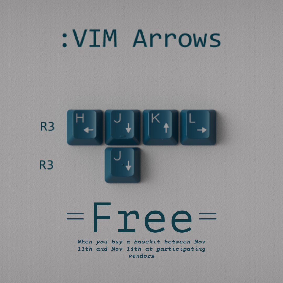 ThocKeys's tweet photo. DCS Solarized Dark group buy starts this Thursday 11/11. Based on the amazing IDE theme by @ethanschoonover 

Because of the origins in VIM, if you buy a base kit from 11/11-11/14 (at participating vendors) you will get the VIM kit for free. 
US Vendor: ThocKeys https://t.co/OtVzUEhYnv