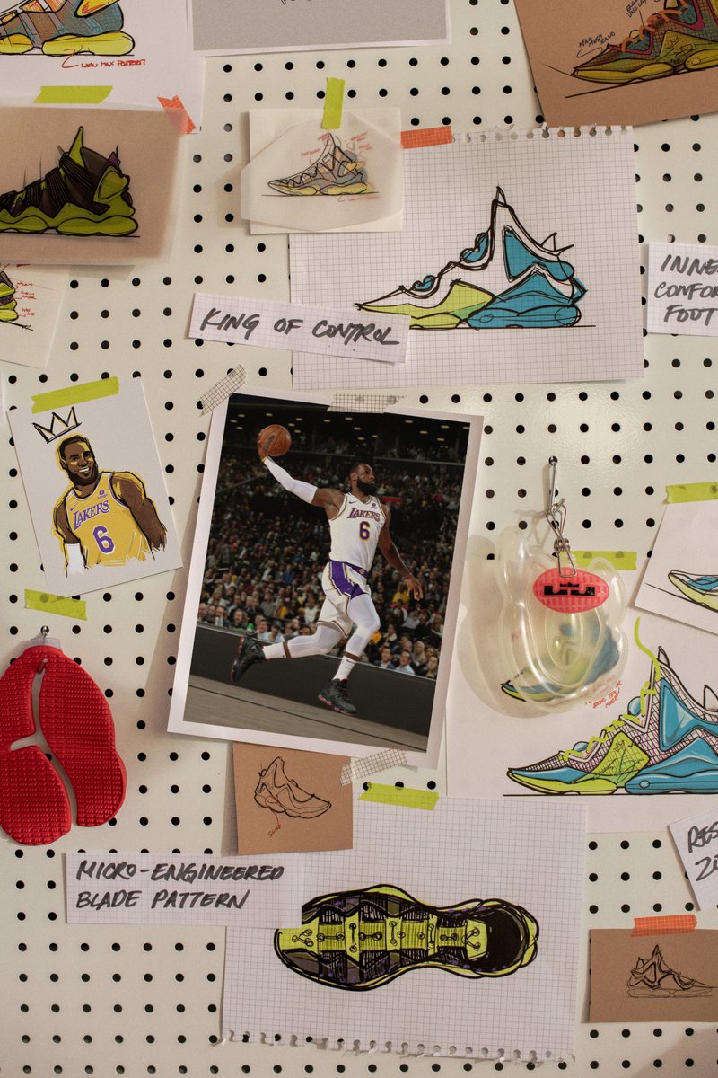 nikebasketball's tweet photo. Each element of the LeBron XIX allows you to fly and touchdown safely just like the King. With an emphasis on creating space for others on and off the court, Tim and the team crafted the LeBron XIX to not only solve problems for @KingJames, but for a kid who wears the shoe too. https://t.co/UtLNEy4Xag