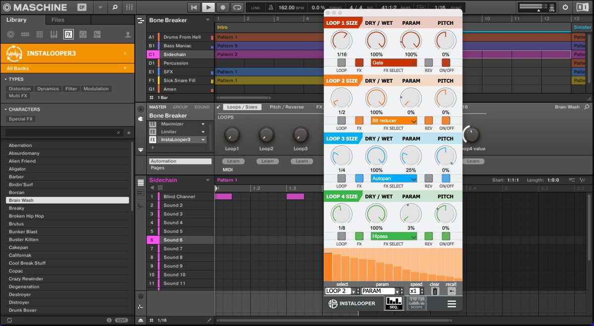 INSTALOOPER3 available NKS.
You can now use the InstaLooper3 to apply glitch effects on your MASCHINE projects using the KOMPLETE KONTROL keyboards.

InstaLooper3, an amazing glitch tool for live performances!!!

audioblast.me/product/instal…