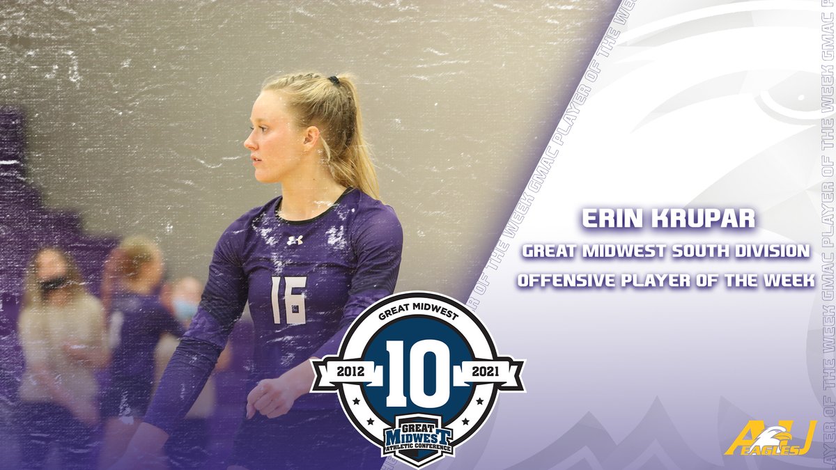 ashlandeagles_'s tweet photo. It's become a routine - Katie (for the 4⃣th time this season) and Erin (3⃣rd time this season) have earned Great Midwest weekly awards!

🏐 | https://t.co/9h6Kn5B1hW https://t.co/WgsjIcYkjE