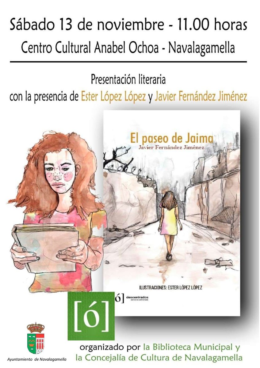¡Hola a todos!🤗
Sabemos de nuestra intermitencia desde que empezó la pandemia, pero la que no ha parado ni un segundo ha sido nuestra querida Jaima. El sábado se lleva a sus creadores, Ester y <a href="/javi_enelaire/">Javier Fernández J.</a> a Navalagamella a contar su historia, ¿les acompañáis, verdad?
😘😘😘