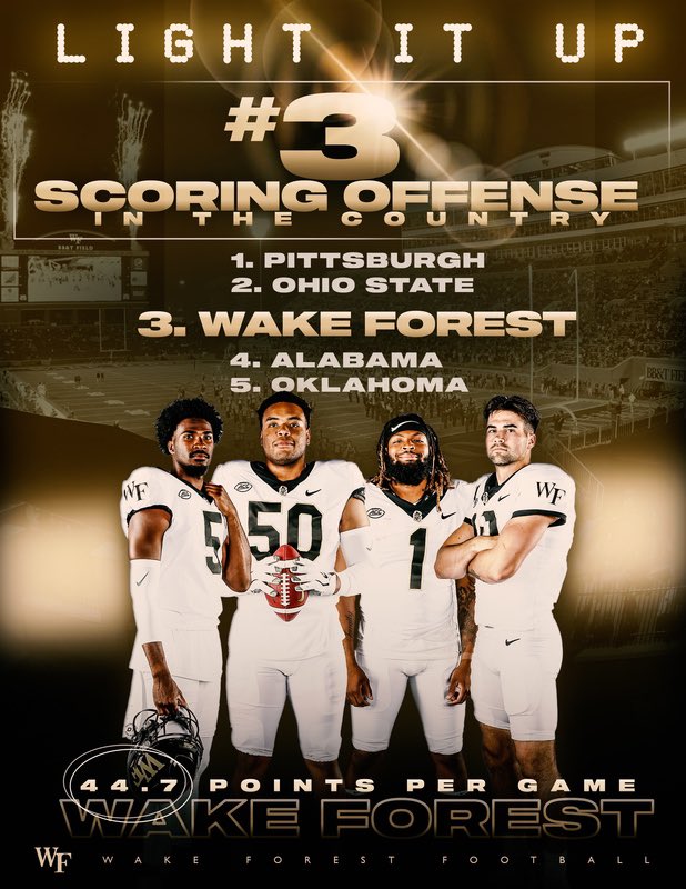 I see you doing big things <a href="/WakeFB/">Wake Forest Football</a> @CoachR_Wake ‼️⭐️⚜️