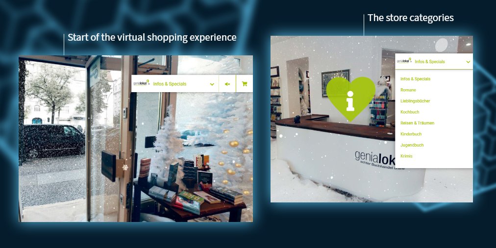 cuuub_com's tweet photo. We teamed up with @genialokal once more to create their third 3D winter bookstore. This one has an improved interface and performance and features even more snowflakes than last years shop.😉 Visit the warming experience here: https://t.co/9N05HEU7jY
#cuuub3d #3dshop #acameo https://t.co/icAC8SFcxw