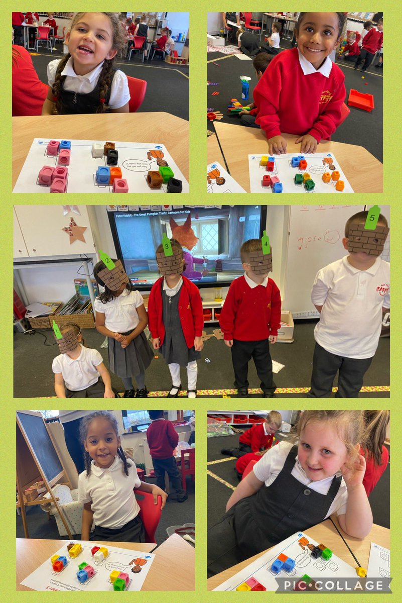 ChaffeMiss's tweet photo. 5 green bottles for #nationalmathsweek today! We added 1 more bottle each time from 1-5 then found out 1 less as they fell off the wall! We spoke about what drinks are in the bottles and arranged our 3 ice cubes in different ways understanding the total is the same! @Mr_Willis__ https://t.co/gGIN2E5wp7