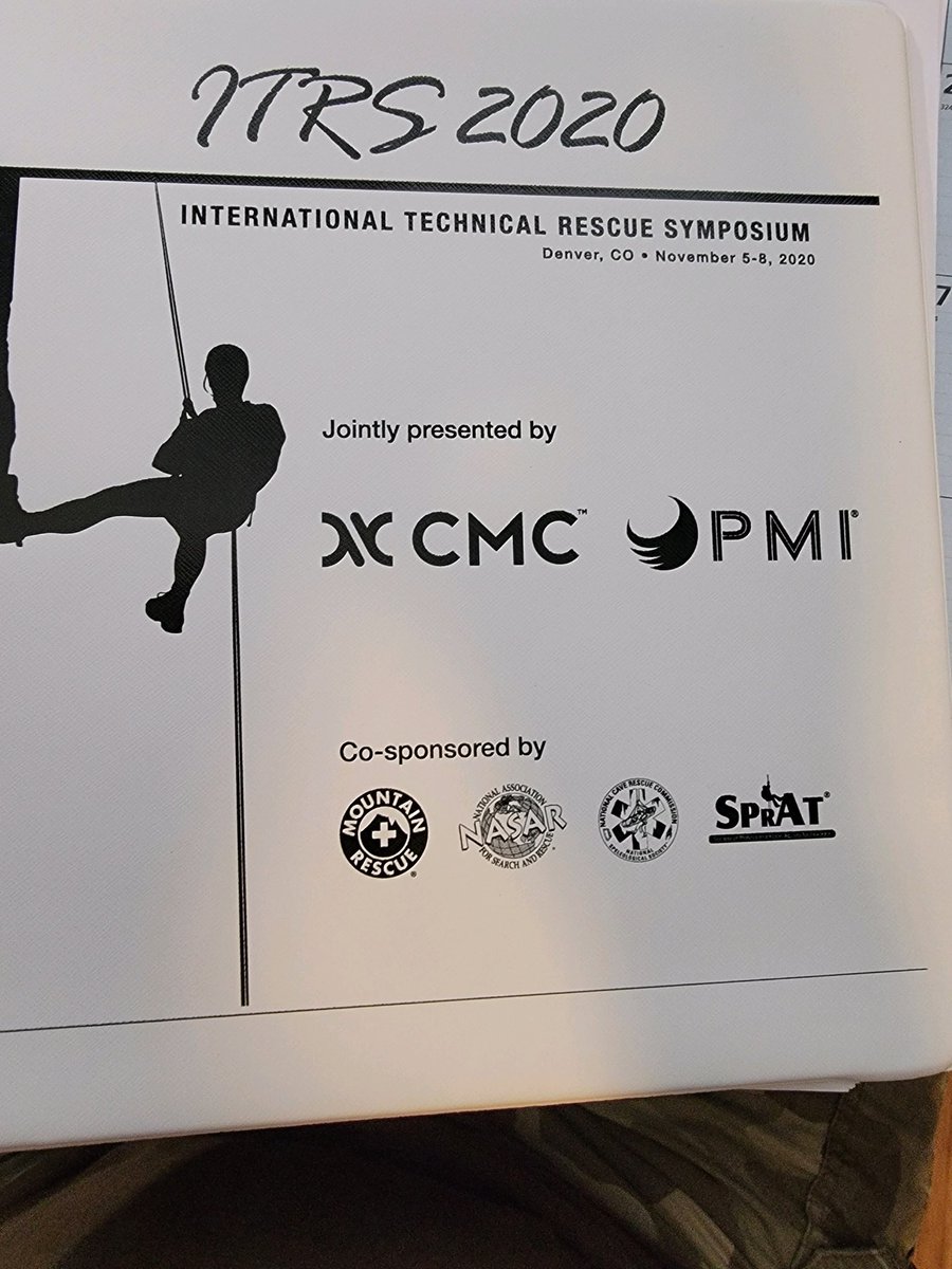cmcpro_official's tweet image. Another International Technical Rescue Symposium (ITRS) is in the books!  Thank you to all our attendees and presenters who participated in the 2021 conference!  Go to hubs.ly/H0-SGzg0 to read past papers and learn more about this symposium.