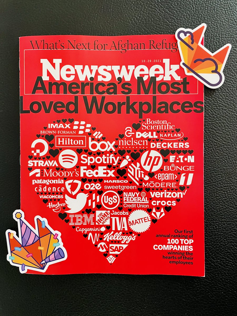 darrenmurph's tweet photo. Very special to see @gitlab in @Newsweek's 2021 list of America's Most Loved Workplaces ❤️🦊🌎 https://t.co/cARKm0Xa0U
