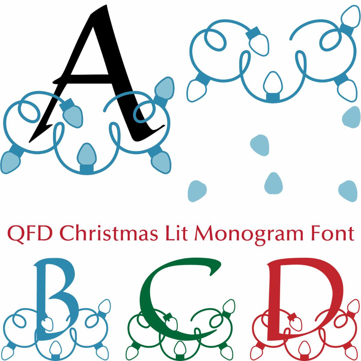 quietfire's tweet image. Personalize your Christmas cards! Print a bunch on cardstock, trim and mount on a cardbase and you're good to go! Find this on my Silhouette Design Store page and on sale this week! Design ID 281415 #font #monogramfont #Christmas #christmasdecor #christmaslights #personalize