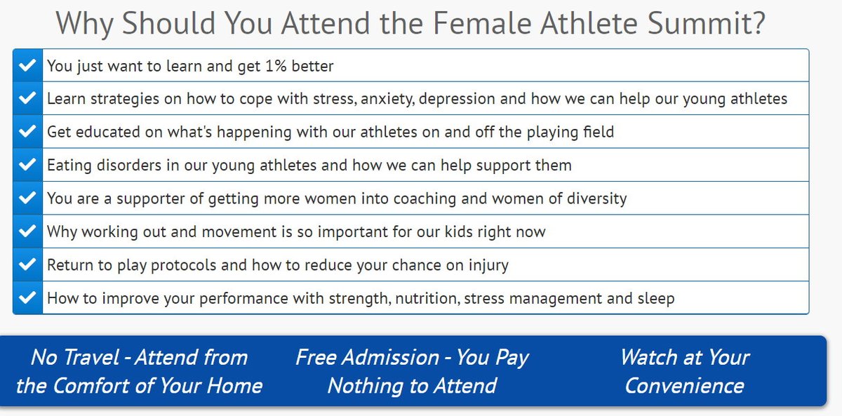 GCWHSS's tweet photo. Check out this FREE opportunity!! The virtual conference for female athletes, coaches, strength coaches and parents! The Female Athlete Summit is a virtual event to give a platform to female athletes. https://t.co/1P41YEACC1
@R2LCoaching  @CoachJenBrickey https://t.co/RsgaWuYvpQ