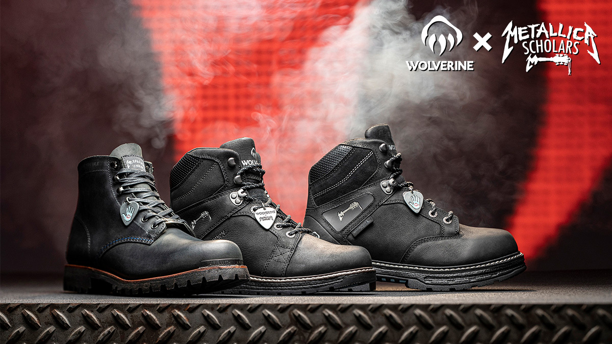 We’re psyched that @Wolverine is partnering with our @AWMHFoundation for the 2nd time! You can join them in supporting #MetallicaScholars with this new collection of 3 work boots, a hoodie, a beanie, and a t-shirt!

Pre-order ➡️ wolverine.com/US/en/metallica
#AWMH #MetallicaGivesBack