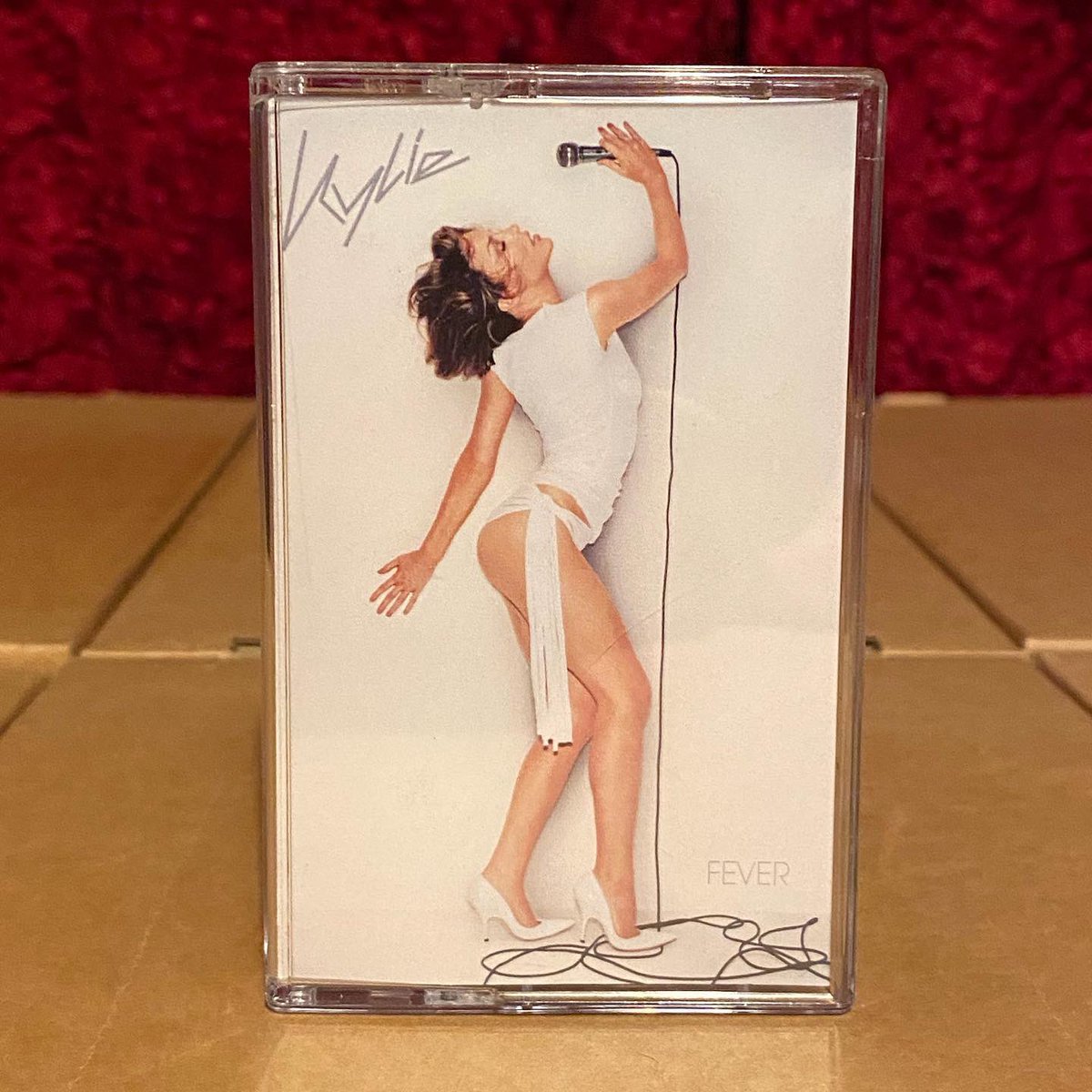 MichaelYoga79's tweet photo. The Oz Fever cassette has arrived @kylieminogue #KylieMinogue #fever20 https://t.co/s9CMWGhl8f