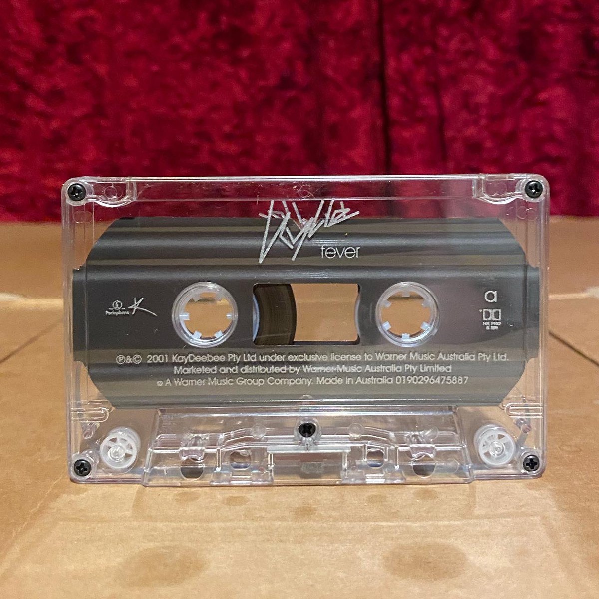 MichaelYoga79's tweet photo. The Oz Fever cassette has arrived @kylieminogue #KylieMinogue #fever20 https://t.co/s9CMWGhl8f