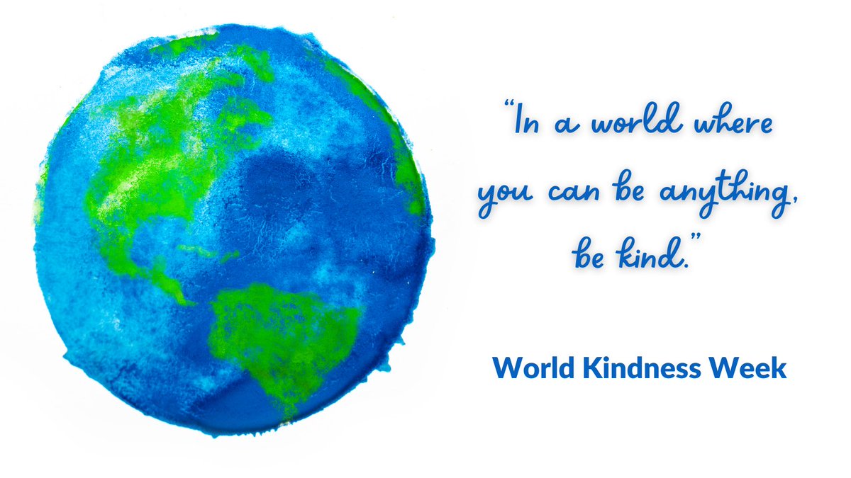 MPPFC's tweet image. Happy World Kindness Week  💙 Join us in celebrating with a random act of kindness for someone in your life! #WorldKindnessWeek