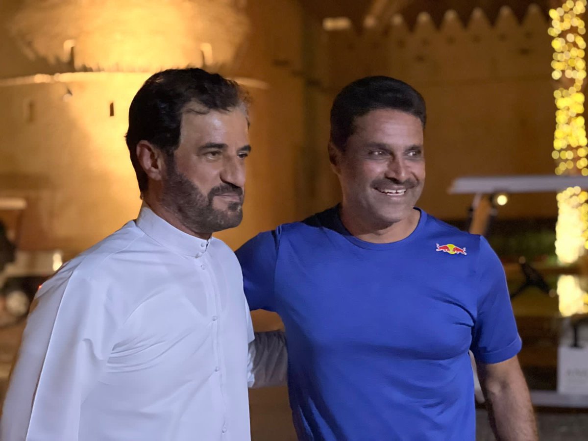 Fmsm_Official_'s tweet photo. The two most decorated Arab drivers 🤩 @Ben_Sulayem and @AlAttiyahN https://t.co/GywcDCYO6D