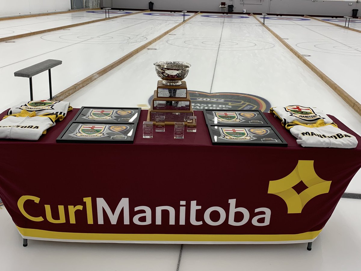curlmanitoba's tweet photo. Another day, another championship final at the 2021 Strathcona Trust Senior Men’s Provincial Championship! 🏆

Team Ray Baker takes on Team Randy Neufeld at 2:00pm to see who will become the newest members of #TeamManitoba 🦬

Thanks to @pembinacc for helping host a great event! https://t.co/HZxQJRAQ0X