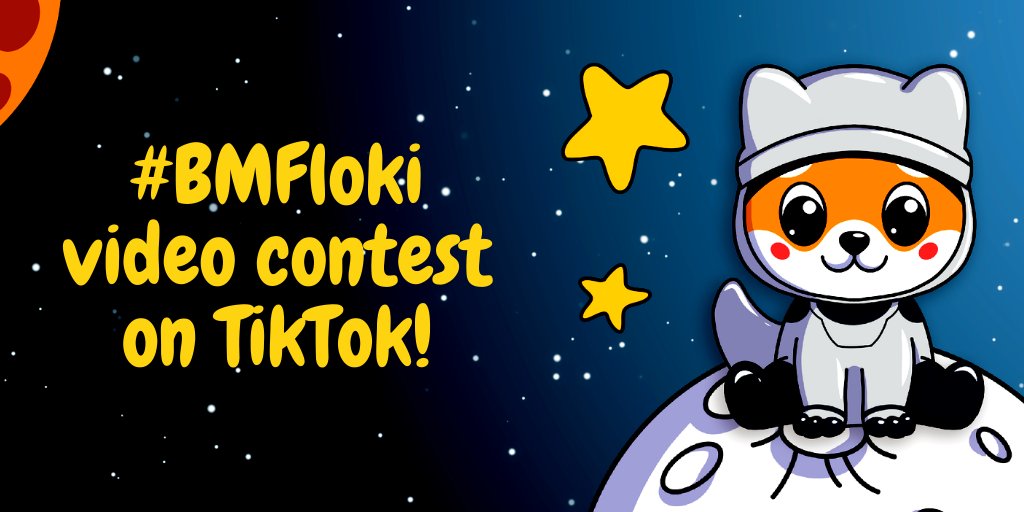 babymoonfloki's tweet photo. 🚨#BMFloki video contest on TikTok🚨

To participate, you must post a video about BabyMoonFloki on your TikTok profile. The video must be original and unique.

Use the hashtag #BMFloki

🥇1st - 3000$
🥈2nd - 2000$
🥉3rd - 1000$
🏅4th to 20th - 500$

1 Dec🔚

Let's get creative!🎬 https://t.co/PhwM4NxrOc