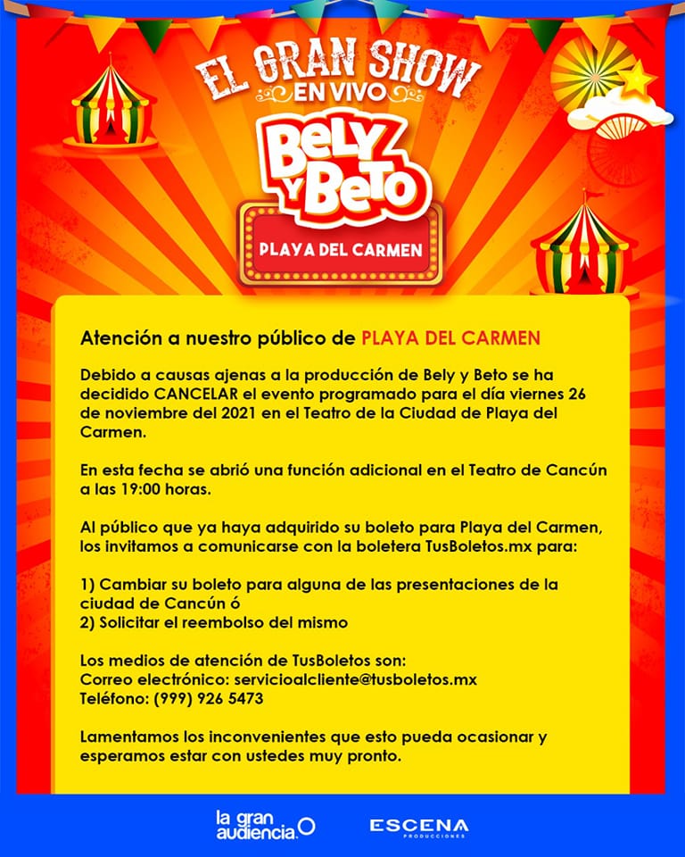 ESCENA PRODUCCIONES tweet media