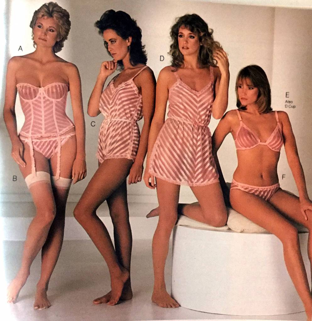 These 1980s lingerie catalog looks are really on trend for today proving  fashion is forever cyclical. Would you wear any of these?