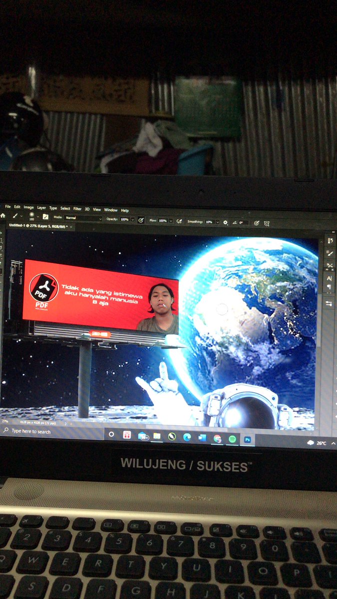 Pdf perjuangan Modal nekat bersaing dengan puan 🙏