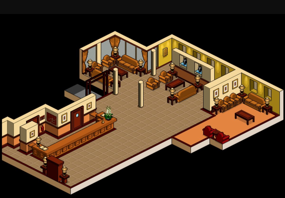 habtium's tweet photo. 🥺✨ El Afro es muy nostálgico, como bien sabréis todos. Hoy, al igual que casi todos los días, quiere remover un poco vuestros habbo corazones.
😢 ¿Recordáis las antiguas sala públicas del #Recibidor y #Hamburguesería? 🍔 https://t.co/mnIJl2bg5S