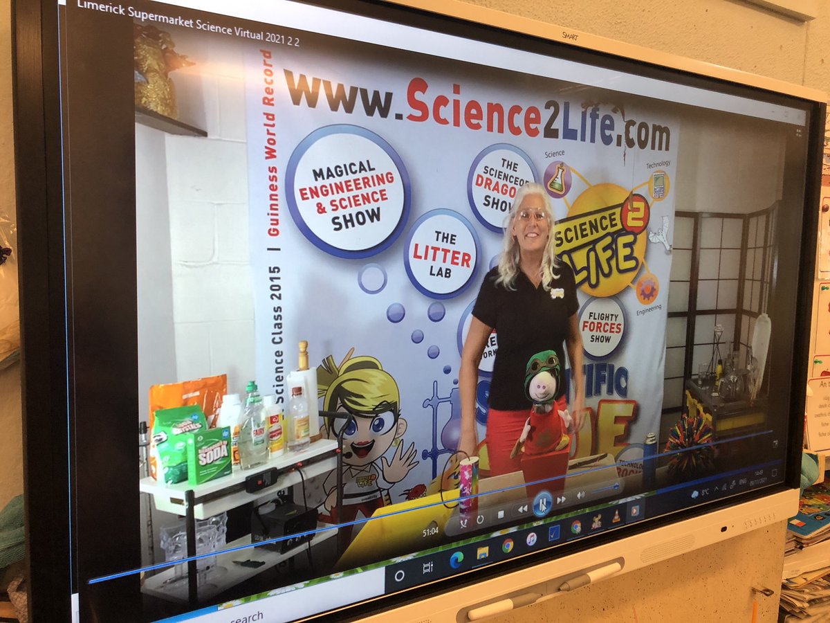 brureens's tweet photo. 3rd class had a super time finishing their #supermarketscience virtual workshop with @scientificsue today @STEM_MIC @MICLimerick @PDSTPrimarySTEM https://t.co/9dyoh3lDbp