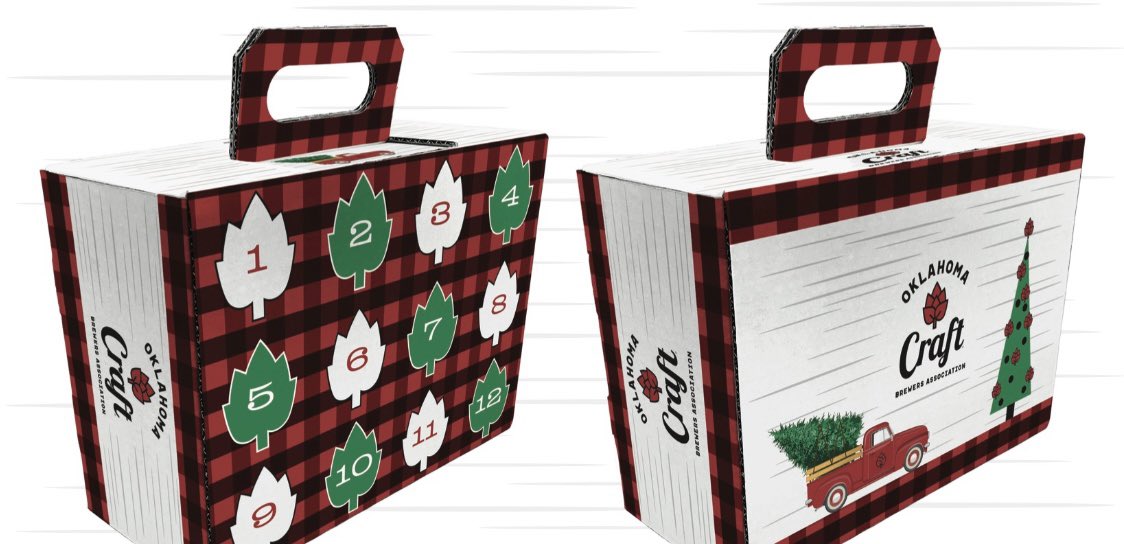 CraftBrewersOK's tweet photo. Who’s ready to be the coolest gift giver this year? 🎁

Get your Oklahoma craft beer advent calendar with your ticket to our inaugural Hoppin’ Holiday Party. 

Tickets available tonight at 12am with only 200 available. 

https://t.co/i9Jf9oZ0zt

#Christmas2021 #beer #drinklocal https://t.co/5czA1vWOMF