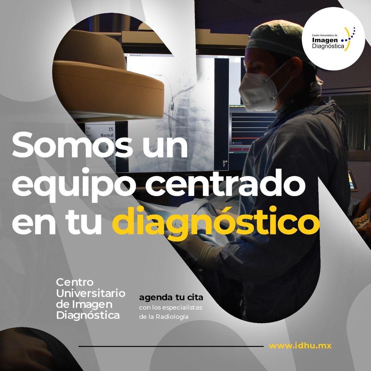 Radiologia_HU's tweet image. Acude con nuestros especialistas para el diagnóstico correcto y tratamiento minimamente invasivo de tus padecimientos

#radiology #CUID