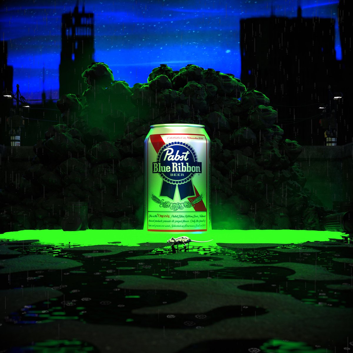 PabstBlueRibbon's tweet photo. RATS WILL RISE https://t.co/21nDzUdsY7