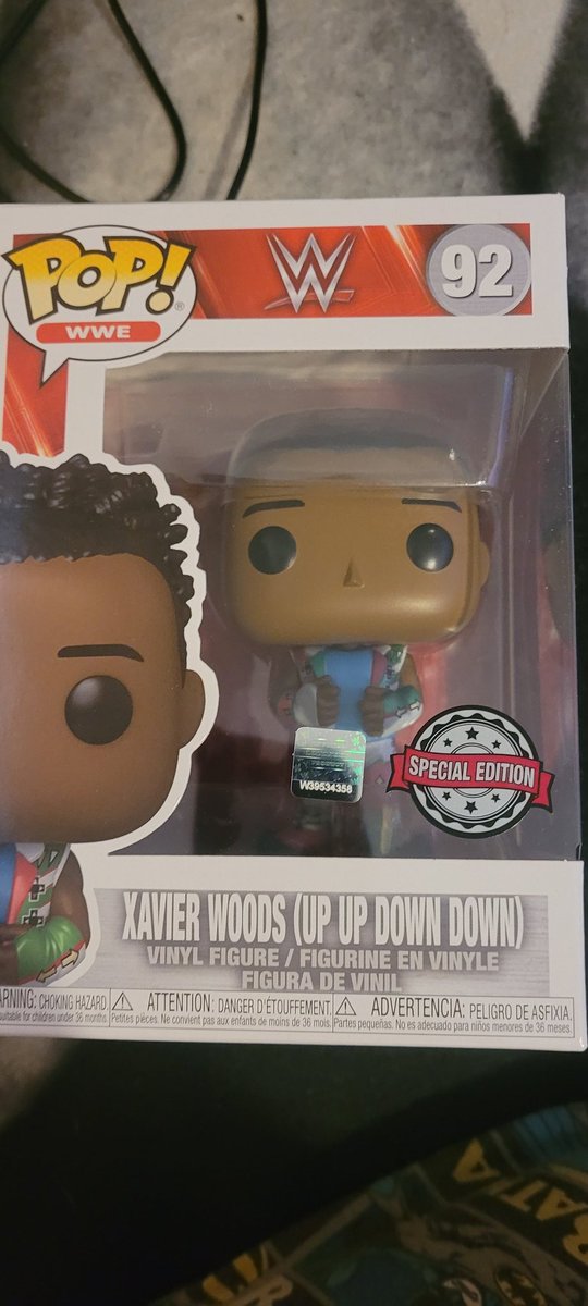 GoldingjohnJohn's tweet photo. Picked this up today but we need a King Woods one now how else are we going to worship @AustinCreedWins #funkoPOP #WWE #HailKingWoods https://t.co/oOUzxCFT5H