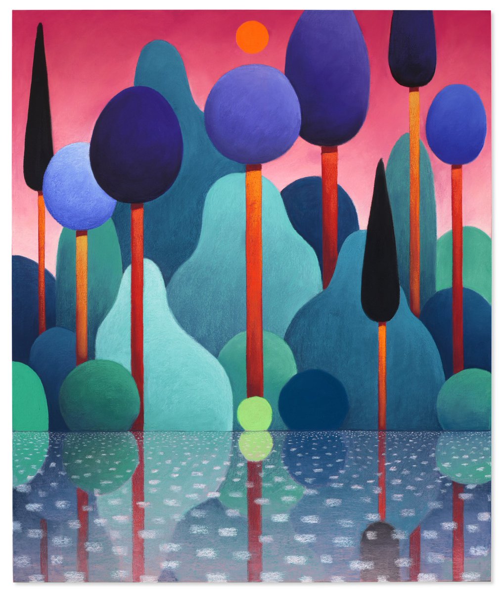 ChristiesInc's tweet image. #AuctionUpdate Nicolas Party's 'Landscape' sold for $3,270,000 against a low estimate of $300,000, setting a new #WorldAuctionRecord for the artist. Proceeds from the sale of this work will benefit @NYCAidsMemorial.