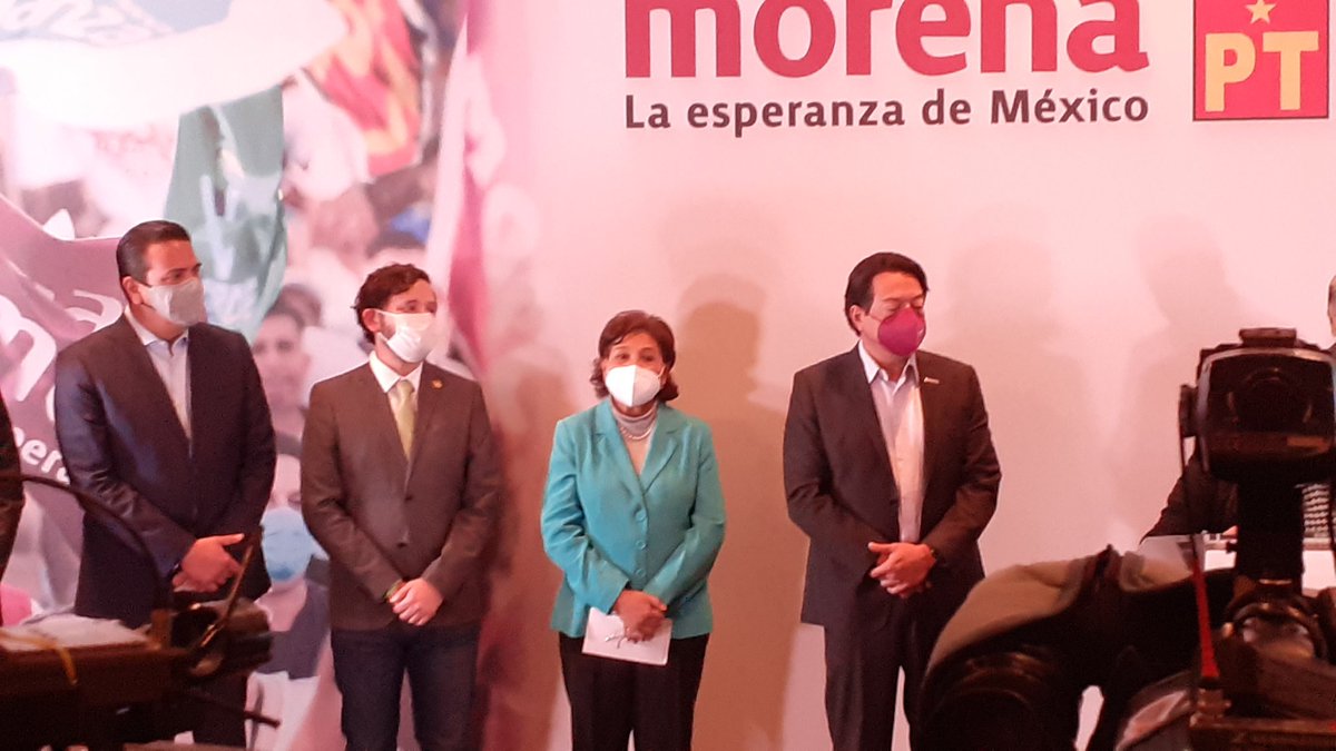 Fuerza Turquesa, atendiendo la invitación del <a href="/PartidoMorenaMx/">Morena</a> participaremos en el proceso electoral 2022. <a href="/mario_delgado/">Mario Delgado</a> <a href="/karencastrejont/">Karen Castrejón Trujillo</a> <a href="/AlbertoAnayaGt/">Alberto Anaya Gtz</a>
