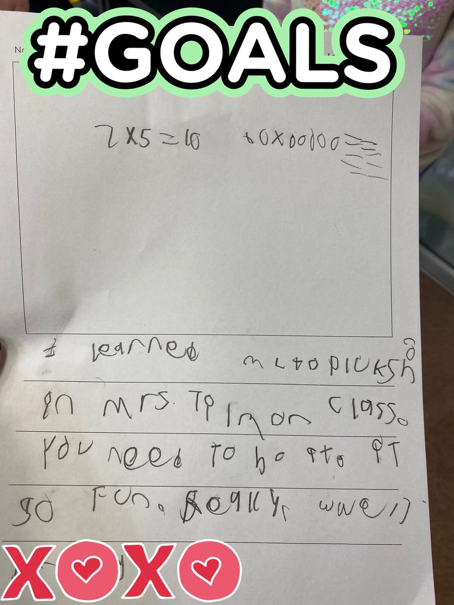 ChelsBels_3's tweet photo. This made my whole day! 

He says you should learn multiplication too because it is so fun! 

#proudteacher #thelearningcafe @nyoung0119 @srgarrison01 @LAERomer https://t.co/hKr1WxBvmQ