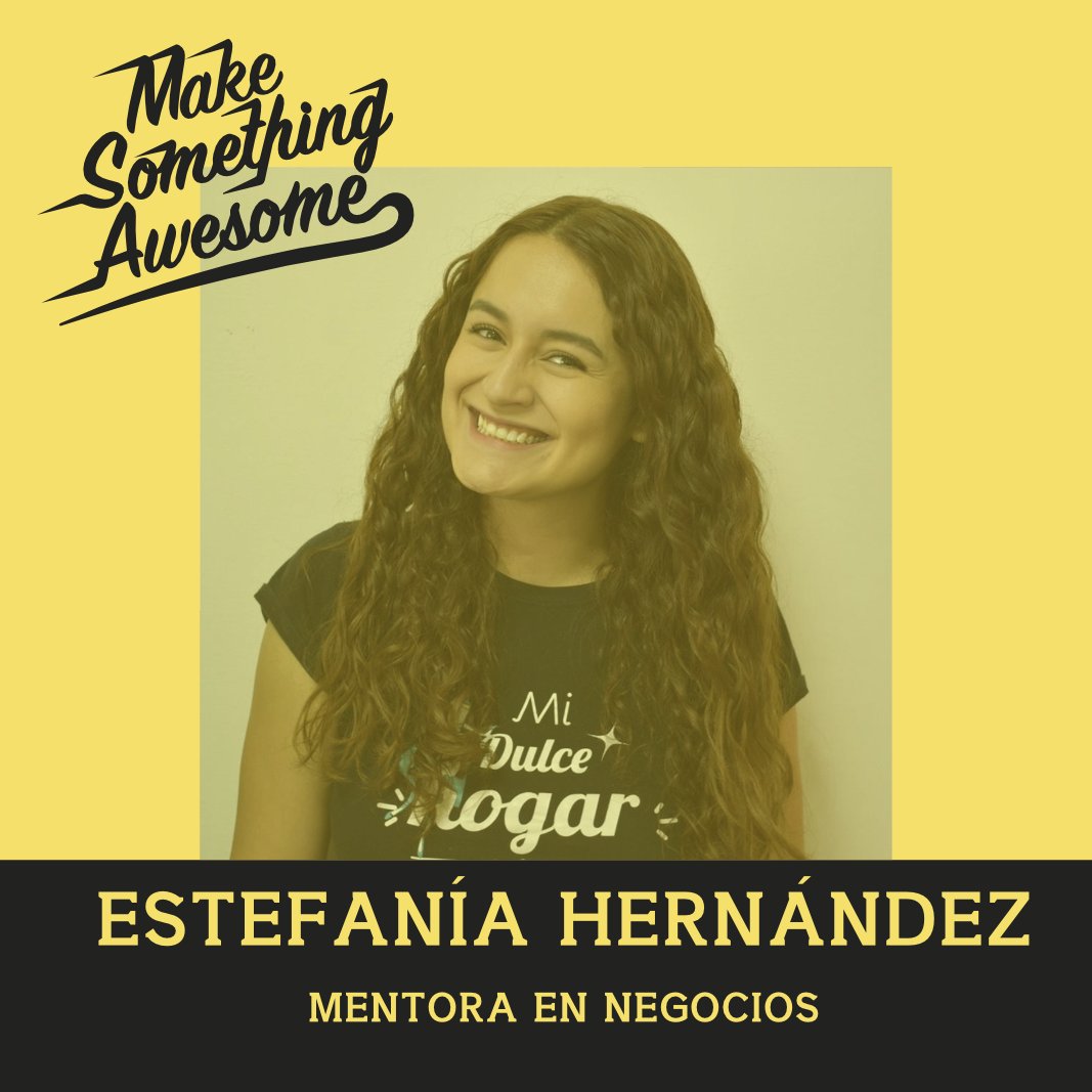 Estefanía fundó su segunda startup Mi Dulce Hogar donde los usuarios pueden encontrar apoyo confiable para la limpieza de sus hogares, mientras que también se crean empleos formales para las trabajadoras de la plataforma. Ella será mentora en #Negocios en #MSA2021 <a href="/GeekGirlsMx/">GeekGirlsMx</a>