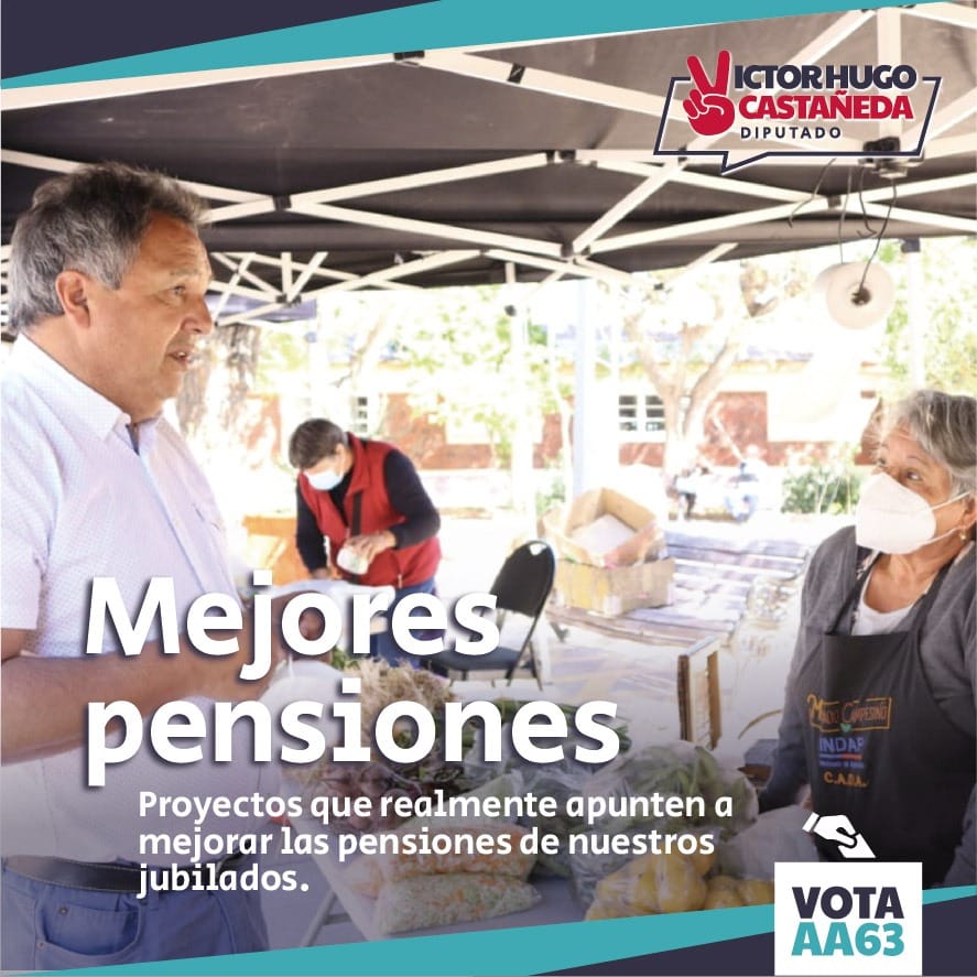 ¡Basta de jugar con las pensiones de nuestros adultos mayores! 
Necesitamos parlamentarios que legislen pensando en el futuro y no con oportunismo electoral.
#CastañedaDiputado #HablemosClaro