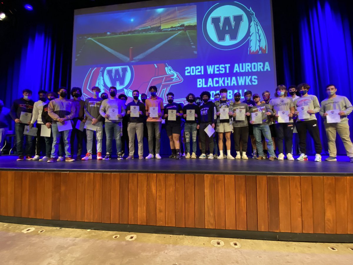2021 Varsity All-Academic Athletic Award winners! (33 players, most in school history)