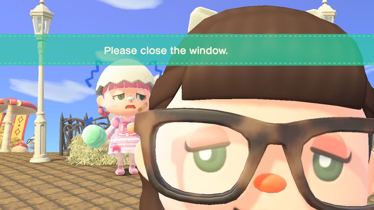 faeforestacnh's tweet photo. she attempted to tripod n kicked me ;< #AnimalCrossing #ACNH #NintendoSwitch https://t.co/FR8Pkc5eUR