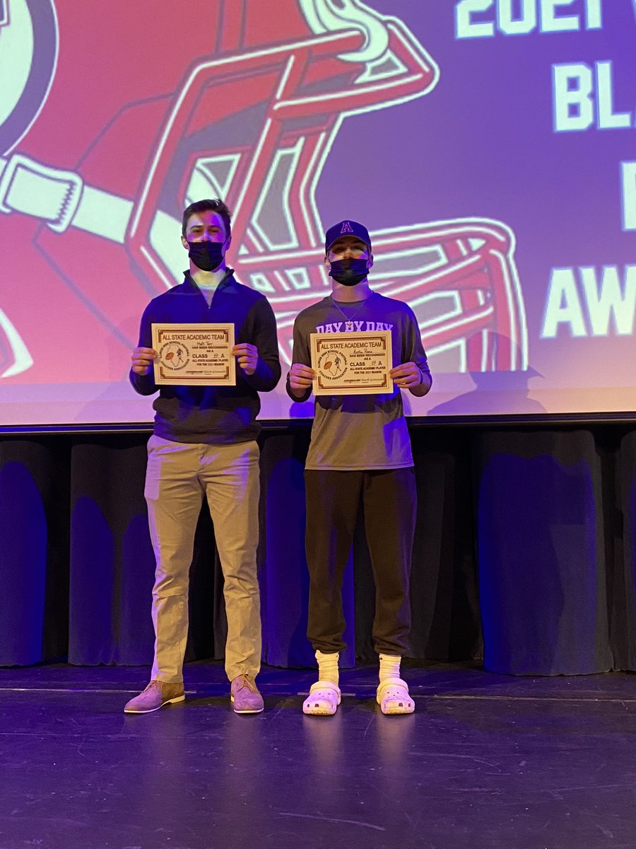 2021 Academic All-State Award winners!