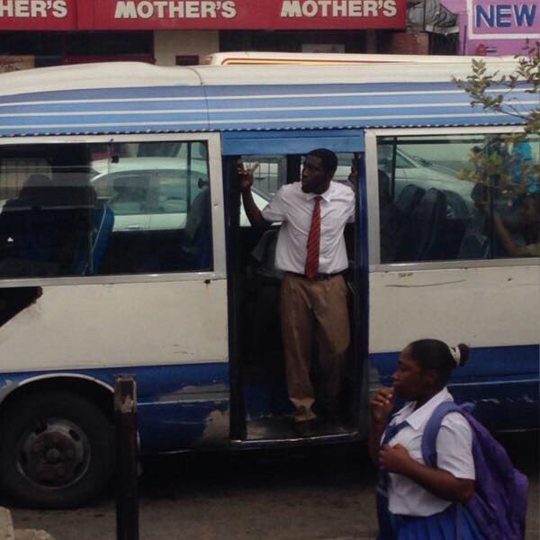 Chavez_BC's tweet photo. me deh run off di papine/town route https://t.co/xcXhmxbPZu