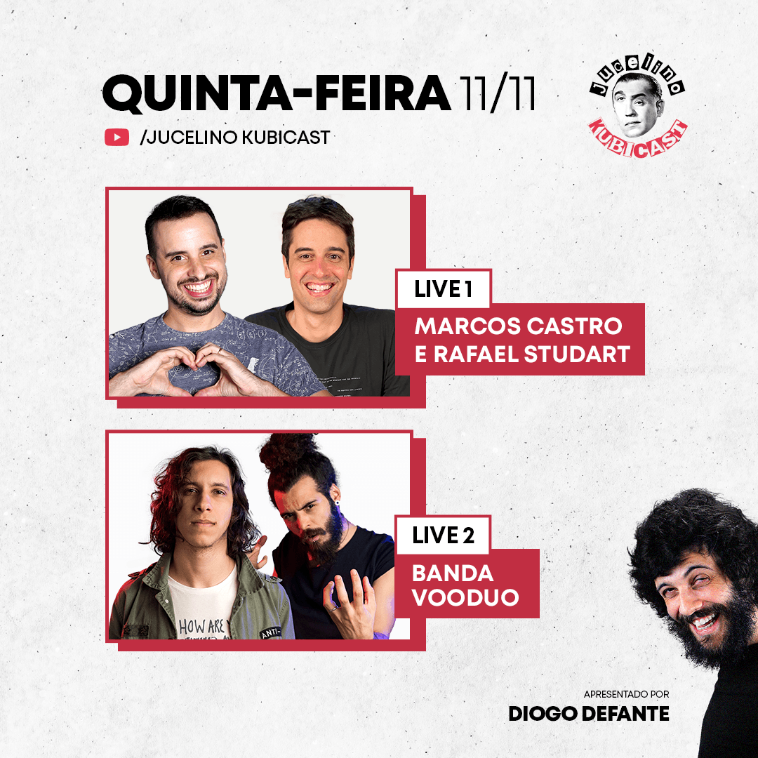jucelinokubcast's tweet photo. DIRETAMENTE DE BANGUUUU! MUITA COMÉDIA E ROCK 'N ROLL.

NESTA QUINTA DIA 11/11
NÃO PERCA! https://t.co/064nTi3hXd