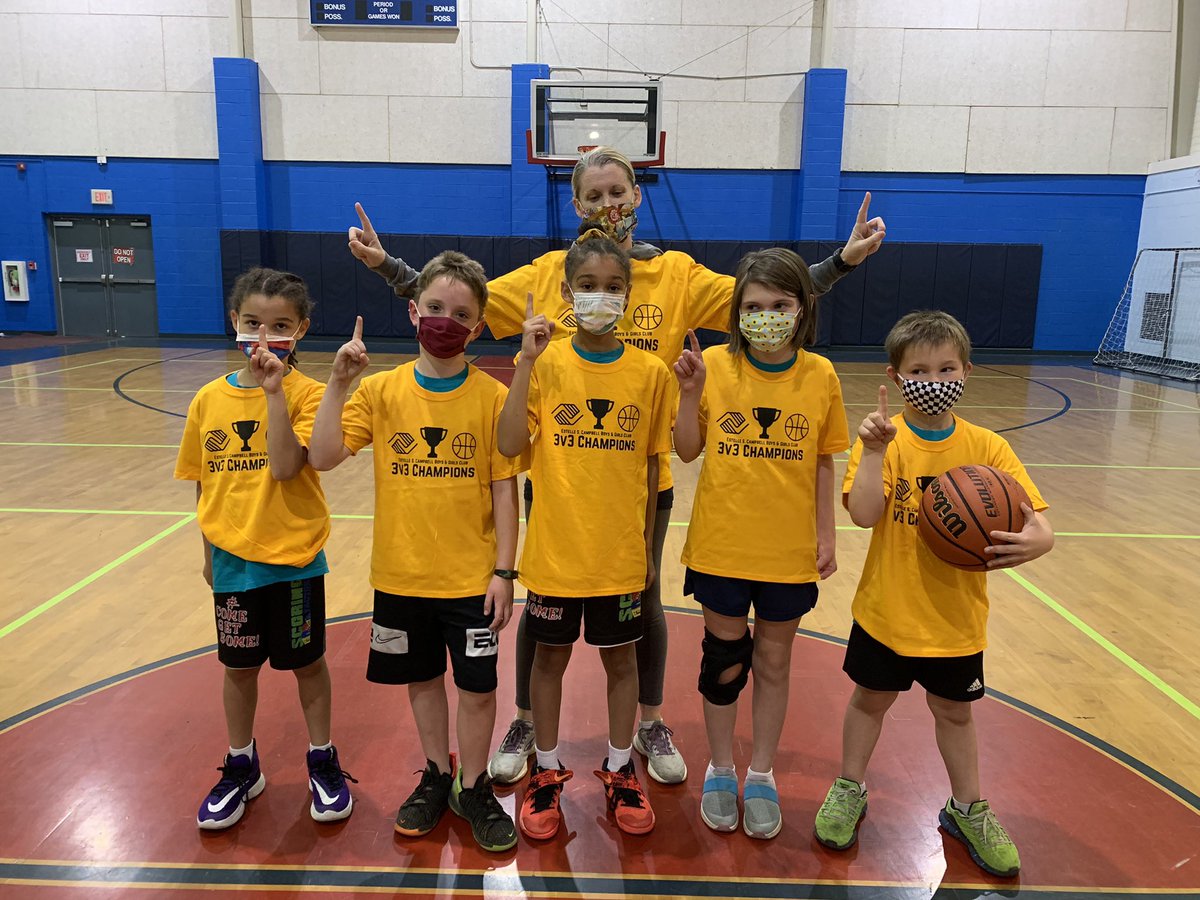bgcwpa_sports's tweet image. Congratulations to the Estelle S. Campbell Clubhouse’s 3v3 Hoops Champions in our D2 (ages 11-13) and D1 (ages 8-10) leagues! 🏀🏆 #bgcwpa #3v3hoops