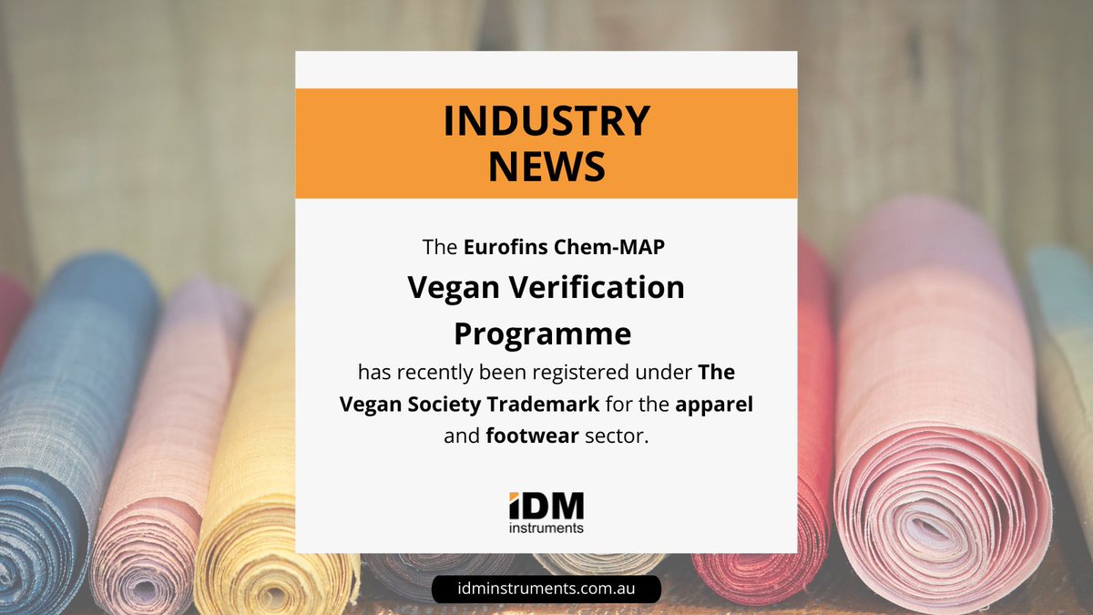 IDM_Instruments's tweet photo. Have you heard about the Vegan Verification Programme?

Vegan Verification is an innovative programme within the Eurofins | Chem-MAP family that verifies products, materials, and chemicals as vegan.

#textileindustry #vegansociety #veganverificationprogramme #sustainability https://t.co/XvKZ7g2iwd